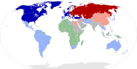 La confrontation des blocs en 1959 - Wikipedia